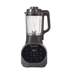 Sur La Table Countertop Power Blender with Heating Function - 1200W Blender for Smoothies, Hot Soup & Frozen Drinks, 10 Presets, Digital Display, Powerful Kitchen Appliance for Safe & Easy Food Prep