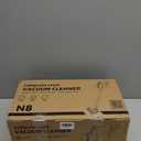 N8 Cordless Vacuum Cleaner, Lightweight Stick Vacuum with Powerful Suction,2200mAh Battery,40 Mins Runtime, Self-Standing, Rechargeable Vacuum Cleaners for Home Hardwood Floor Carpet Pet Hair (Ocean)