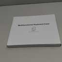 Blosomeet Magnetic iPad Pro 13 Inch M5/M4 2025/2024 Case with Keyboard, Clear Splitfolio Detachable Cover, Up-Down Liftable, Adjustable Stand, 7-Color Backlit, Multi-Touch Trackpad, Black