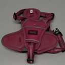 HALTI Anatomy Dog Harness with Handle - Provides Your Dog Freedom of Movement for Comfortable Walking. 3 Leash Attachment Points, Neoprene Padded, Adjustable, and Reflective (Size Medium, Magenta)