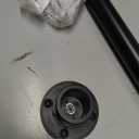 Heavy Duty Curtain Rod for Windows, Black Extra Long Window Treatment Rods, Modern Design, Easy Installation