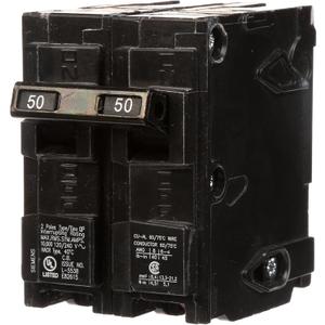 Q250 50-Amp Double Pole Type QP Circuit Breaker