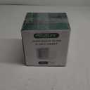 FOCUSLINE 100 Count Clear Plastic Plates 7 Inch, Disposable Salad Dessert Plates Heavy Duty- Premium Clear Hard Plastic for Weddings, Parties and Events