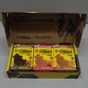 Honey Stinger Organic Peanut Butter Energy Waffle Variety Pack, 6 Pack Each of Peanut Butter, PB Chocolate and PB Strawberry, Nutritious Stroopwafel Snack for Exercise, Endurance and Performance, Best By: August 29 2026