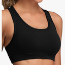 Oalka Women's Racerback Sports Fitness Support Workout Running Bras Size XL