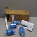 KOKL Disposable Toilet Brush, Toilte Wand Kit, Toilet Brushes and Holders with 48 Refills, Toilet Bowl Brush, Toilet Bowl Cleaning Wands, Toilet Cleaning System for Bathroom Maintenance