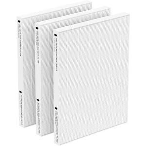 True HEPA Replacement Filter for Fellowes AeraMax 290/300/DX95 Purifiers and HF-300/AP-300PH, 3-Pack HEPA Only Replacement Filters (No Carbon) - Fits Part# 9287201