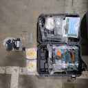 Huanyu Electric Wall Chaser 1 time Molding Wall Groove Cutting Machine Infrared Sighting 4800W Cutting Width 40mm Depth 40mm Wall Chaser Concrete Cutter Magnesium Alloy for Cement Brick Marble 110V