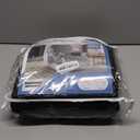 TAOCOCO 100% Waterproof Recliner Chair Cover, Oversized Recliner Covers for Large Recliner Chair with Double Straps, Non Slip Reclining Chair Cover for Kids, Pets(28'', Black)