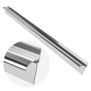 Shower Door Bottom Deflector Replacement with Vinyl Sweep for Framed Glass Bathroom Door Parts, 32 Shower Door Drip Rail, Shower Door Water Deflector