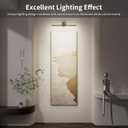 Picture Lights Hardwired, 23.9" Picture Lights for Wall, Remote Control, 3CCT Dimmable Gallery Art Light for Paintings Poster Light, 2700K-6500K, Brass