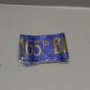65th Birthday King Sash for Men, Royal Blue Birthday Sash for 65th Bday Party Supplies, Gifts for Men Bday Party Favors
