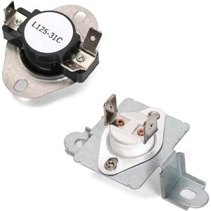 6931EL3003D Thermal Fuse & 6931EL3001F Thermostat Compatible With LG Kenmore Dryer, Replaces 1377779, AH3530482, EA3530482, PS3530482, 1268366, AP4440975, AH3530485, EA3530485, PS3530485