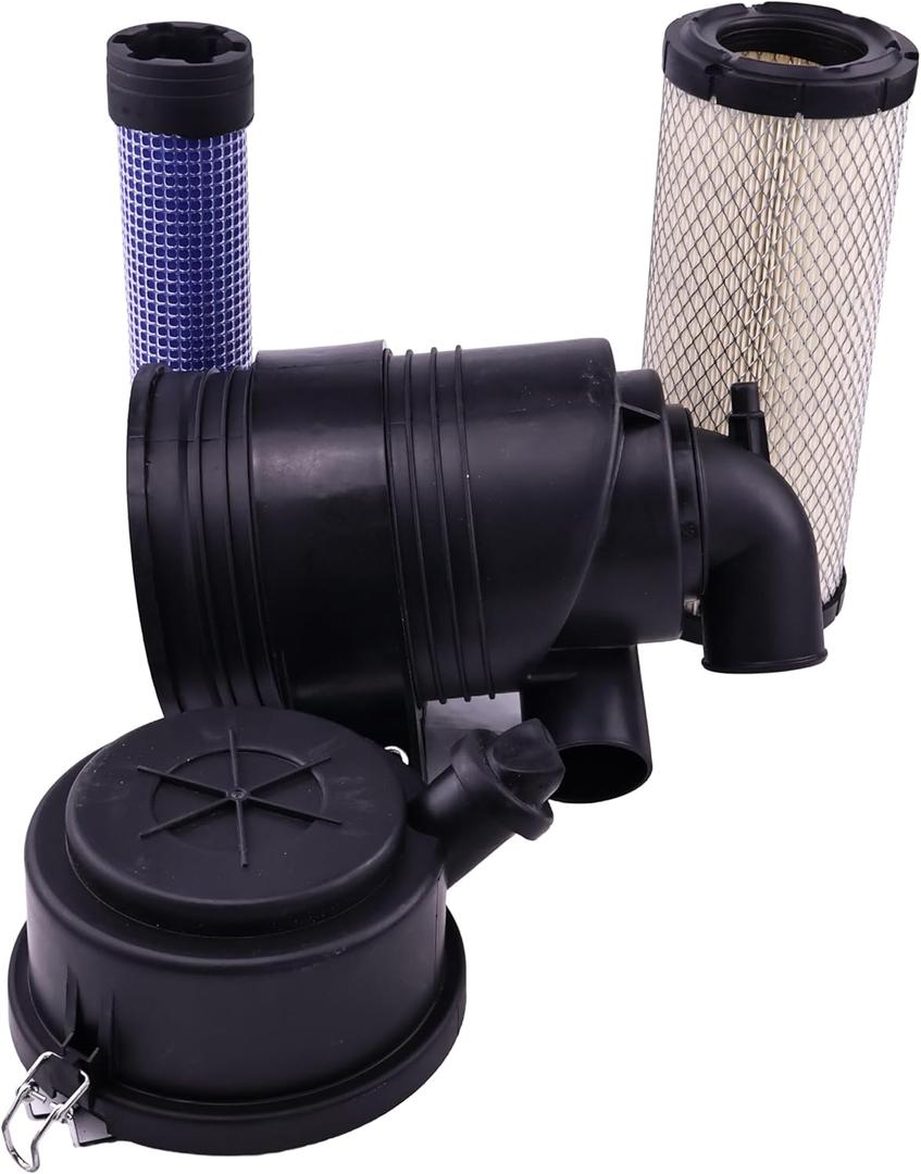 DVPARTS Air Filter Canister Assembly 11010-0715 Compatible with Kawasaki FX651V FX691V FX730V FX751V FX810V FX921V