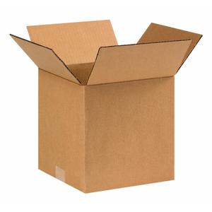 Box USA 999 Cube Corrugated Cardboard Box 9" L x 9" W x 9" H, Kraft, for Shipping, Packing and Moving (Pack of 25)