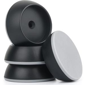 4 Pack Baby Gate Wall Protector Wall Cups for Child Pressure Mounted Stair Safety Gate, Protect Walls & Doorways from Pet & Dog Gates, Black