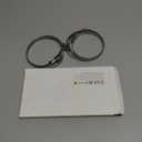 MIAHART 4 inch Hose Clamp Adjustable 304 Stainless Steel Duct Clamps 6 Pack Worm Gear Adjustable 91mm-114mm Pipe Clamp Worm Drive Clamp for Automotive Mechanical Agriculture