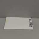 Qunclay 4 Sets Acrylic Office Name Plate for Wall 7.8 x 5.1 Inch Acrylic Wall Name Plate Holders Office Door Sign Systems with Stainless Steel Standoff Screws Aluminium Sign Holder