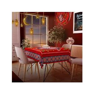 OLEEK Ramadan Decorations for Home 2026 Set 4 Ramadan Pillow Covers 20x20 & Ramadan Table Runner  Ramadan Table Decor  Ramdan Decor  Ramadan Decorations for Table  Ramdan Gifts