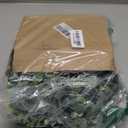 DearHouse Faux Eucalyptus Garland Plant, 2 Pack Artificial Vines Hanging Eucalyptus Leaves Greenery Garland for Wedding Backdrop Arch Wall Decor, 6 Feet/pcs UV Protected Indoor Outdoor