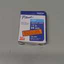 Brother Genuine P-Touch TZe Black Print on Fluorescent Orange Label Tape (TZeB51), Laminated,1in x 16.4ft (24mm x 5m), for Select P-Touch Label Makers, Durable, Water-Resistant, Indoor/Outdoor Use