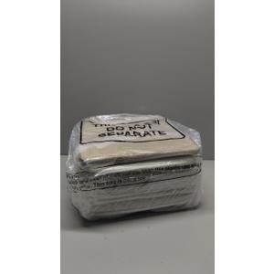 meekoo 8 Pack Collapsible Storage Bins Fabric Storage Bins Polyester Fabric Baskets with Handles Linen Closet Organizer for Shelf Home Closet Towels Toys(12 x 12 x 12 in,Beige)