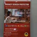 [2-Pack] 21.5 Inch Computer Privacy Screen Filter (16:9 Aspect Ratio) - Removable, Anti Glare & Blue Light Blocking, Compatible with HP Dell ASUS Acer Samsung Monitors