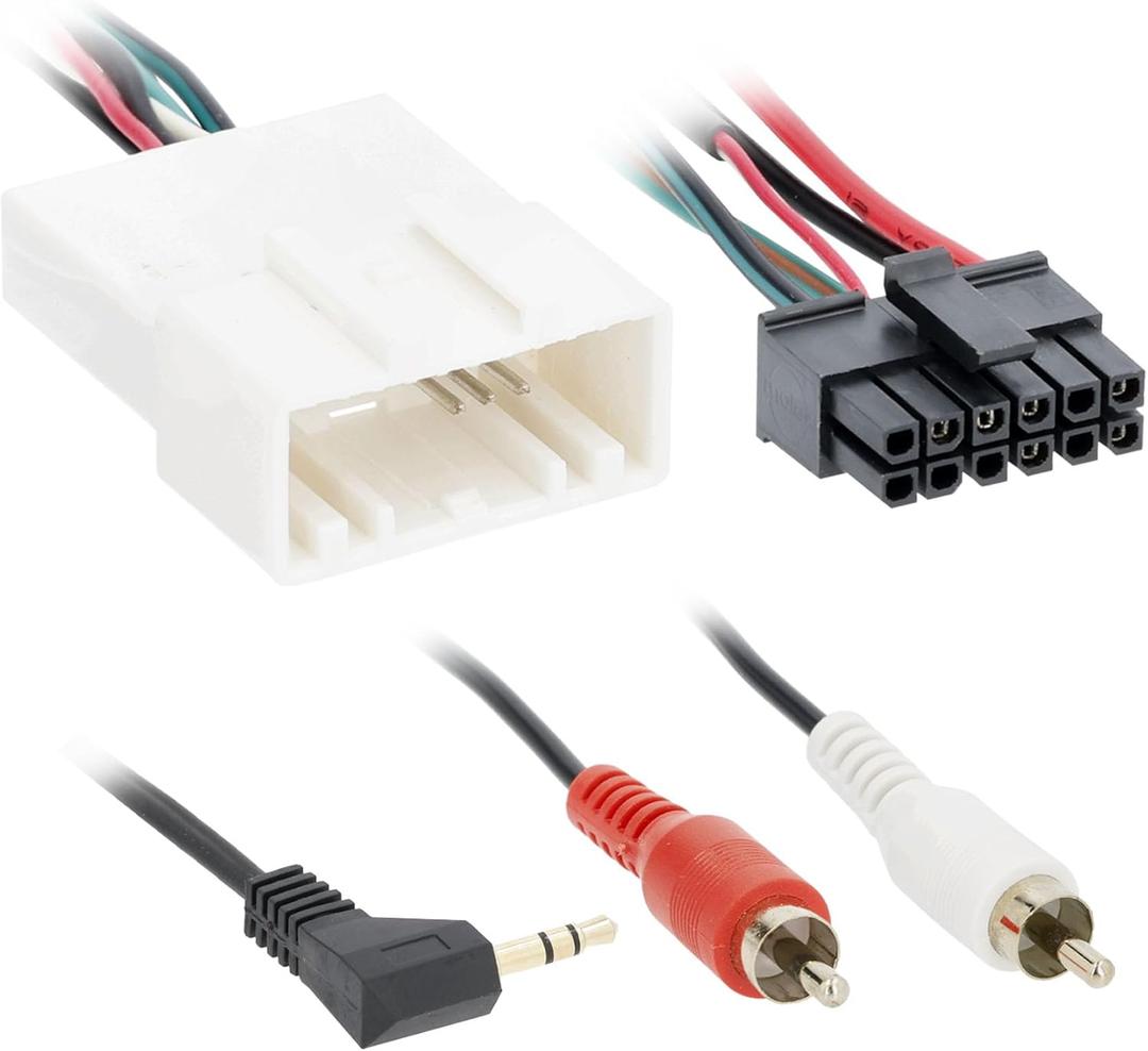 Metra 70-8114 Steering Wheel Control Add-On Harness with AUX in Fits Select 2002-2015 Toyota/Scion/Lexus Vehicles