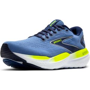 Brooks Mens Glycerin 21 Neutral Running Shoe (9, Blue/Peacoat/Nightlife)