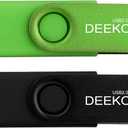 Flash Drive 64GB Thumb Drives Memory Sticks Jump Drive 2Pack 64GB USB 2.0 Flash Drives Mixed Colors: Black Green