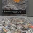 Sunset Landscape Puzzles for Adults 1000 Pieces, Red Sun Mountain Clouds Scene Puzzle, Challenging Paper Cut Art Nature Themed Jigsaw Puzzle Trees Sunrise Scenic, Impossible Difficult Hard for Adults