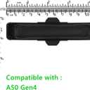 Geekria Protein Leather Headband Pad Compatible with Astro A50 Gen 4 Headphones, Replacement Band Repair Part (Black)