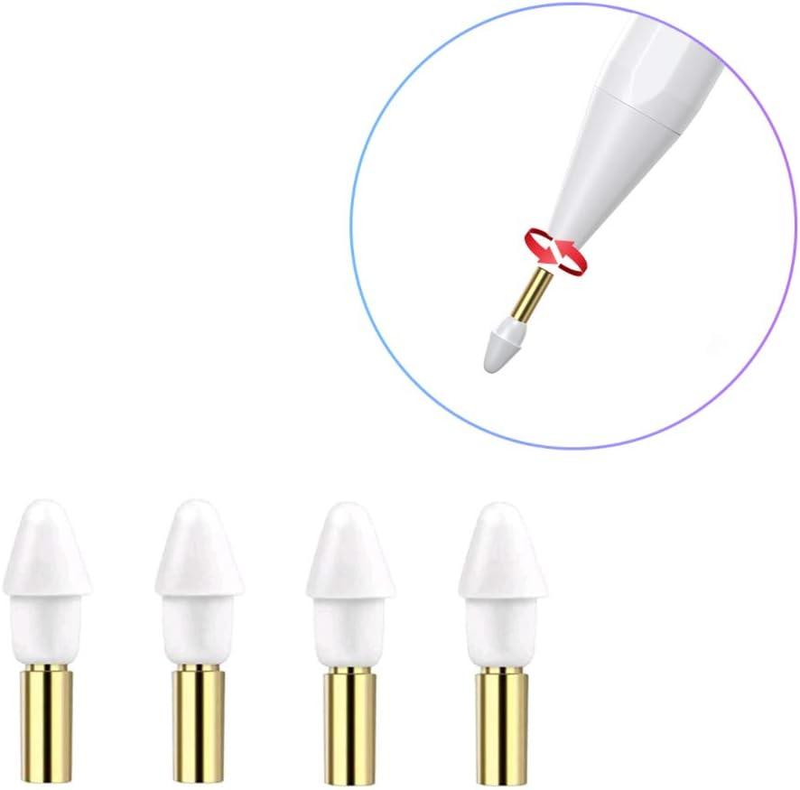 White Replacement Tips for JAMJAKE K10 Stylus Pen (4 Pack)