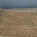 Fab Habitat Geometric Abstract Nature Extra Thick Doormat - Handwoven, Durable - Natural Coir - Entryway, Front Door, Porch, Patio -Shades of Sea Blue (18" x 30" Thick)