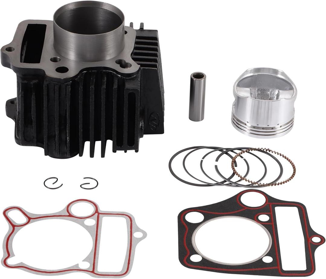 GOOFIT 52.4mm Engine Cylinder Piston Pin Ring Kit for 110cc Buggy Quad Dirt Bike ATV Go Kart motorcycle