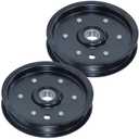 2 Pack 786848 Flat Idler Pulley Replaces Excel Hustler 786848 Pulley, Hustler 607525 Pulley Idler Hustler, Oregon 34-906 for Hustler 60 in Mower Pulley, FasTrak SD SDX Mini Z Lawn Mowers