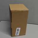 2 Pack Qtip Holder Thick Glass Apothecary Jars with Lid for Bathroom Decor Storage Organizer for Cotton Swabs, Balls, Pads, Floss Picks, Candy, Jewelry, Clear