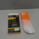 for iPhone 17 Pro Case with Card Holder4-5 Cards[9H Screen Protector ][Full Camera Protection][RFID Blocking][Hidden Kickstand] Rugged Heavy Duty Wallet Case for iPhone 17 Pro(Orange)