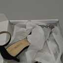 DREAM PAIRS Women's High Heels Flower Ankle Strap Stilettos Round Open Toe Dressy Sexy Sandals (8, Black/Nubuck)