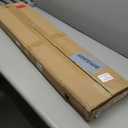 Dual Monitor Stand, 35.4 Inch Monitor Stand Riser for 2 Monitors, 2 Tiers Wood Desk Shelf with Storage, Desktop Organizer Stand for Computer, Laptop, Printer, TV (Black Walnut)