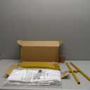 Wokceer 7.2 FT Wedding Arch Backdrop Stand and White Arch Cover, Metal Arch Stand with Arch Stand Cover for Birthday Party Wedding Ceremony Bridal Baby Shower Event Decor