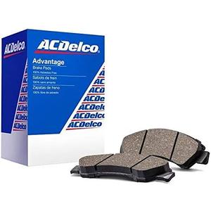ACDelco Silver 14D792CHF1 Ceramic Rear Disc Brake Pad Set with Clips