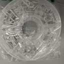 YEGUO 165ft 500 LED Christmas Lights Outdoor Waterproof, Clear Wire String Lights Indoor Plug in, 8 Modes Fairy Light for Christams Party Wedding Tree(Warm White)