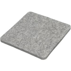 PATIKIL Wool Pressing Mat, 10" x 10" Wool Ironing Pad Blanket 0.5" Thickened Heat Resistant Quilting Ironing Pad for Quilters Sewing Craft, Grey