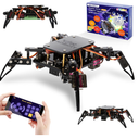 ACEBOTT STEM Robotics Science Kits for Adults, ESP8266 Spider Robot Building Kit, App Remote Control, Walking Crawling Fun Educational Toy