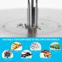 5-Piece NPT Pipe Tap Set, 1/8", 3/4", 1/2", 3/8", 1/4" Precision Carbon Steel NPT Tap Set, for Clean Accurate Threads, Assorted Plumbers Mechanics DIY Thread Cutting Tools