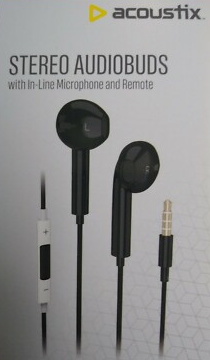 Acoustix Stereo Audio buds