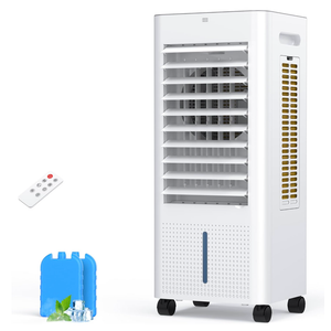 Evaporative Air Cooler for Room, Portable Air Cooler with 3 Speed, 3 Mode, Timer, 2.1Gal Large Tank