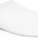 Brondell Thinline T44-EW Swash Electric Bidet Toilet Seat With Thin Profile, Heated,Remote Control, Oscillating Stainless Steel Nozzle, Warm Air Dryer, Night Light, Gentle Close Lid, Elongated