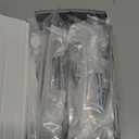 Amerdeco 10 Pack Matte Black 5 Inch(128mm) Hole Centers Kitchen Cabinet Pulls Cabinet Hardware Kitchen Handles for Cabinets Cupboard Handles Drawer Pulls